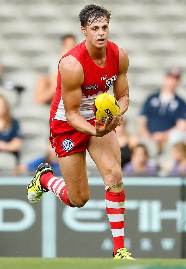 AFL 2016 NAB Challenge - Carlton v Sydney Callum Sinclair is ready to make his mark for the Swans this season - ${keywords}
